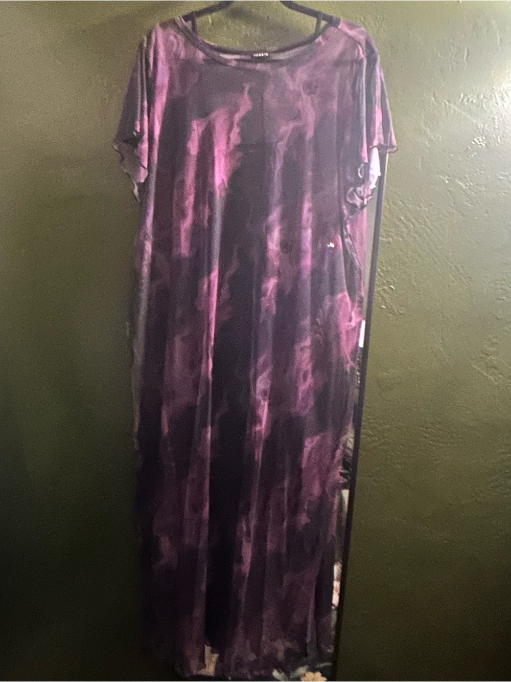 torrid Purple Tie-Dye Maxi Dress